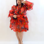 Abito organza 688