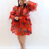 Abito organza 688