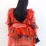 Abito organza 688