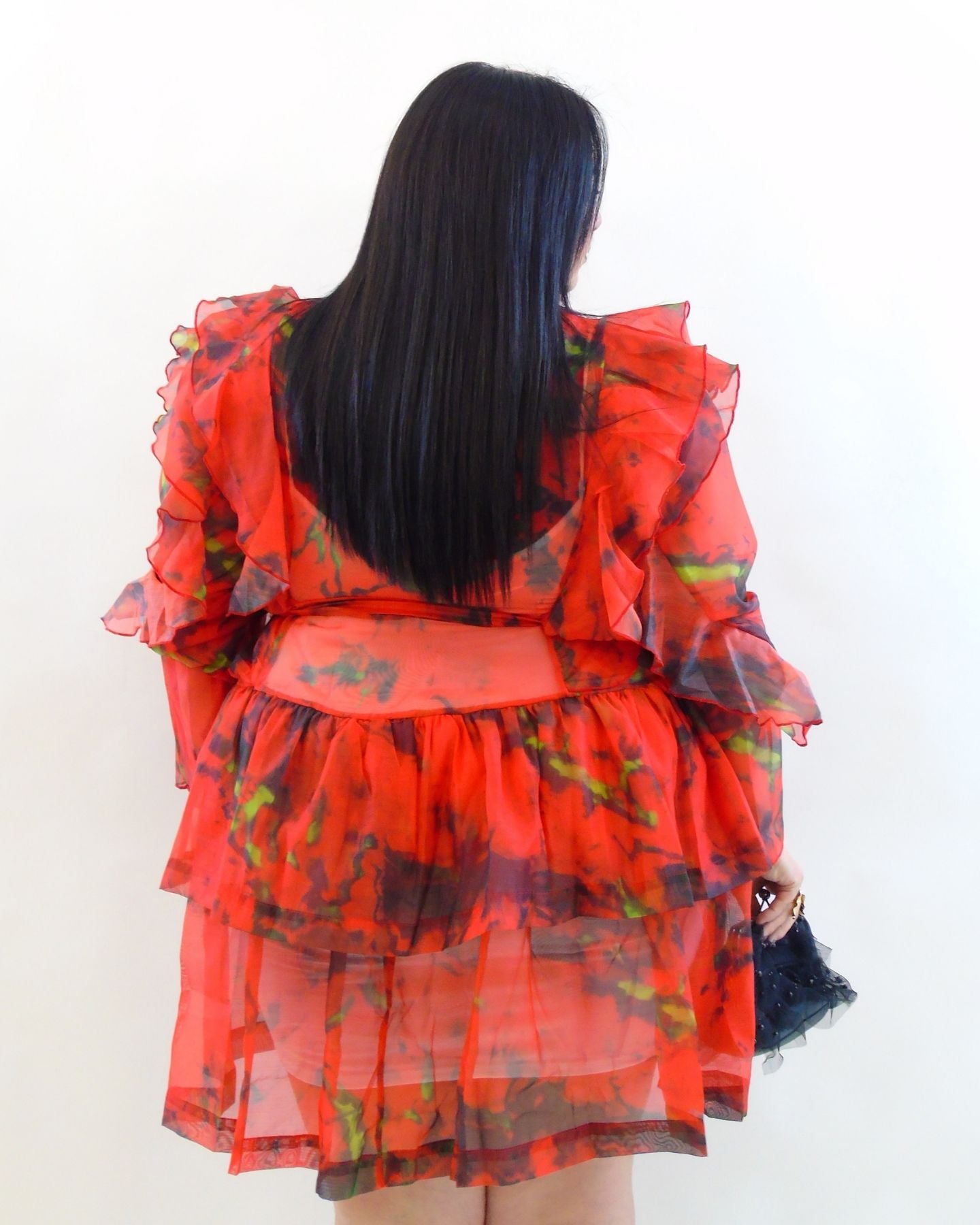 Abito organza 688