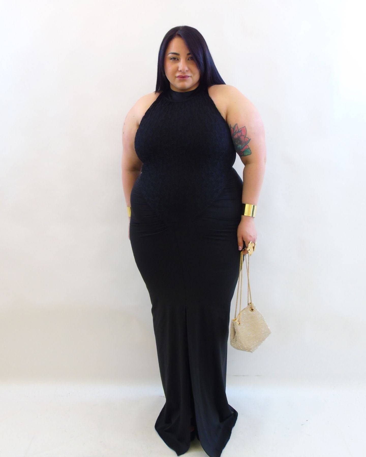 Abito sirena con pizzo 1472