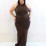 Abito sirena con pizzo 1472