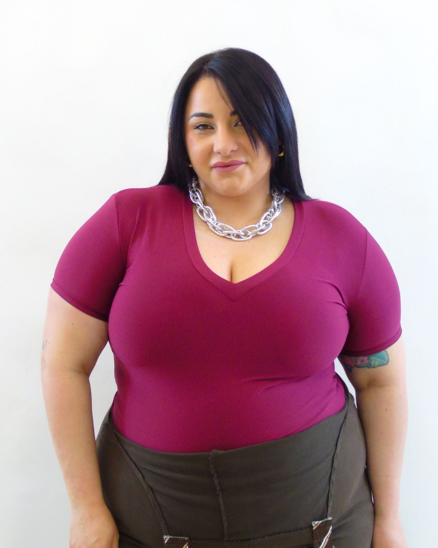 Body basic mezza manica 10056