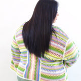 Cardigan in filo 582