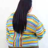 Cardigan in filo 12599
