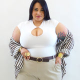 tshirt scollo a goccia 10133
