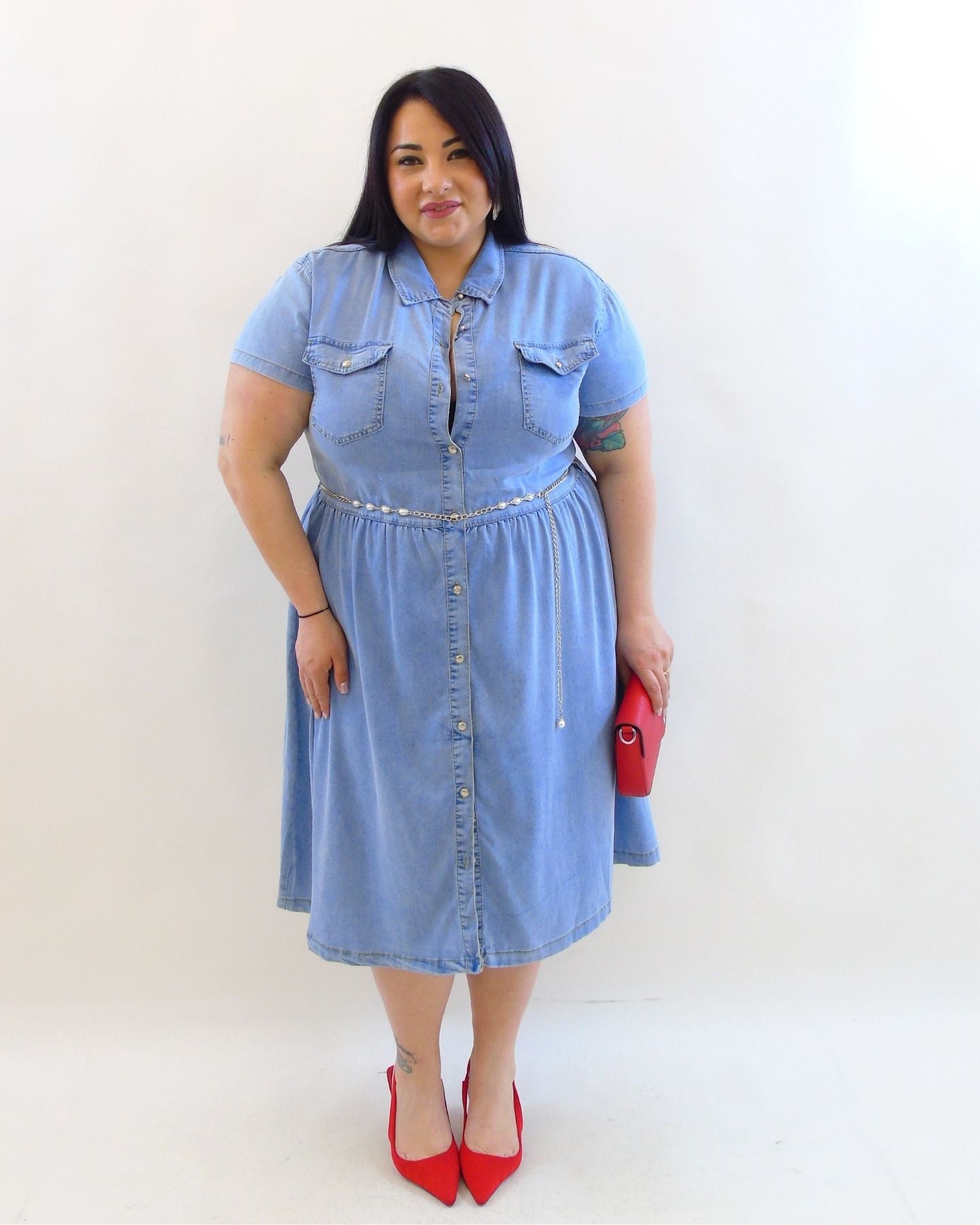 abito in jeans 7535