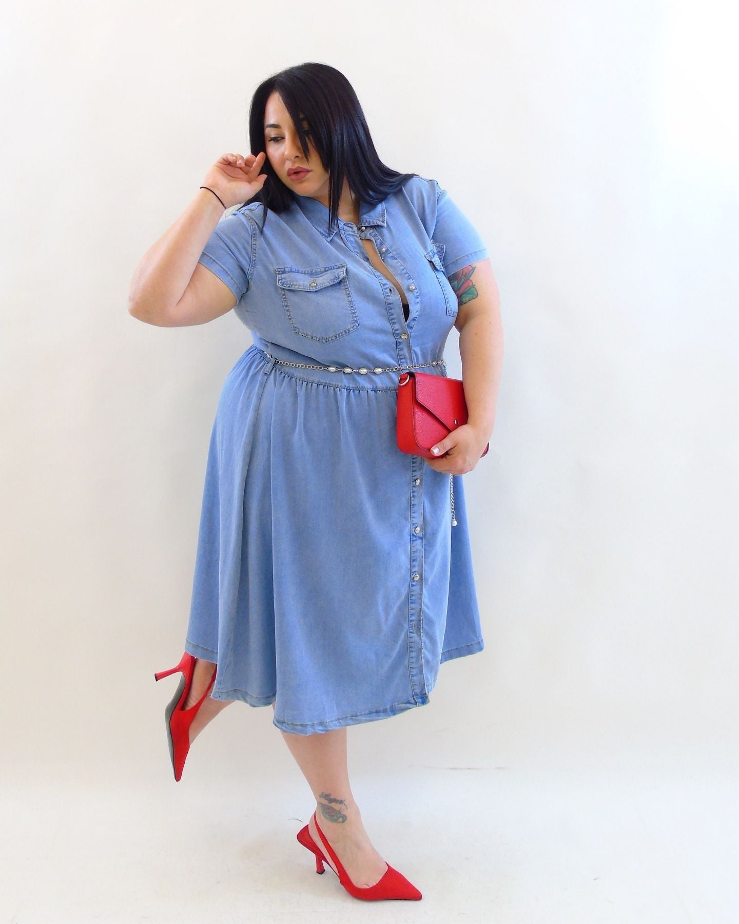 abito in jeans 7535