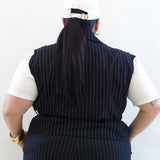 gilet gessato 5662