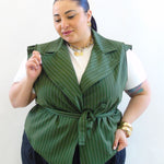 gilet gessato 5662