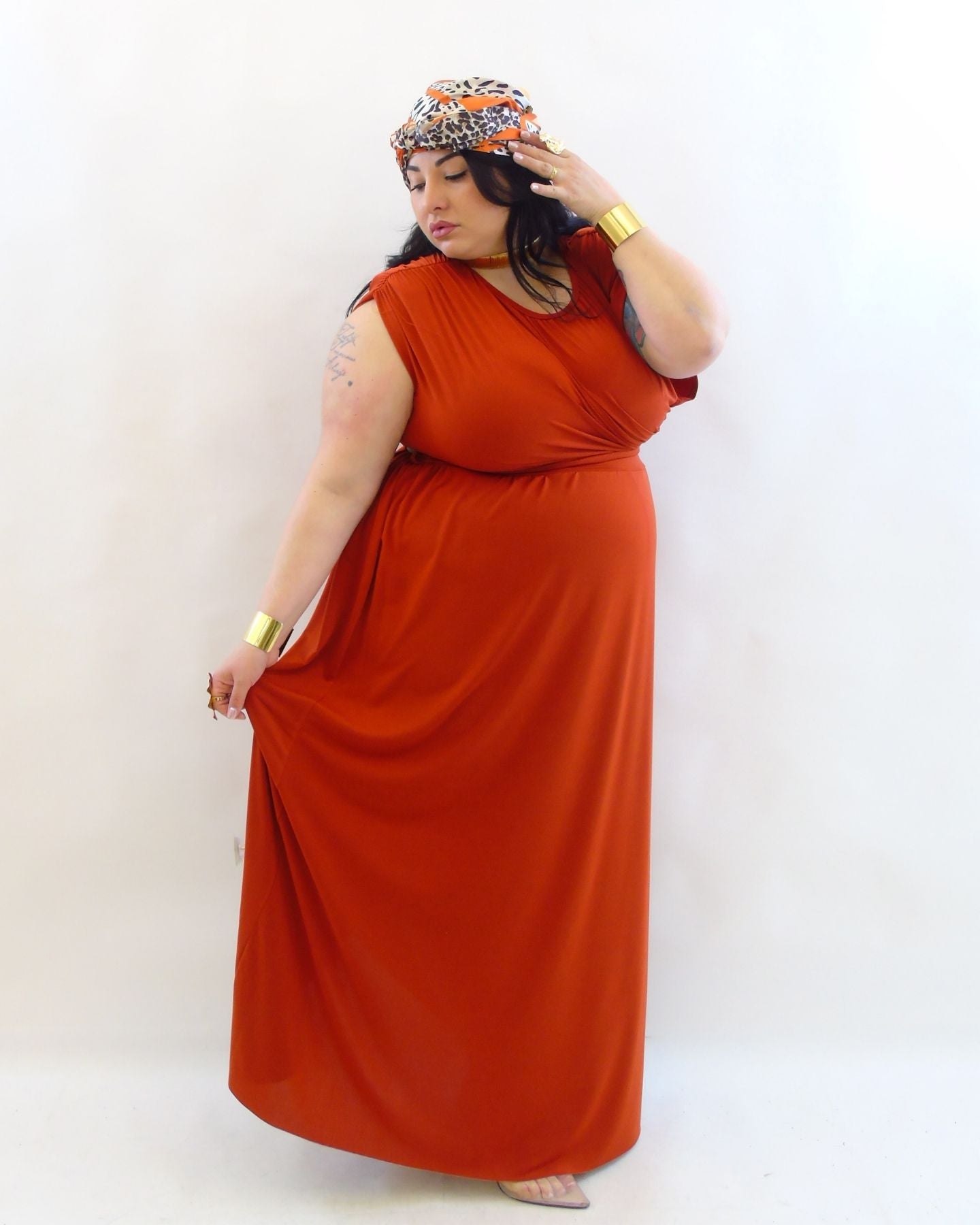 Coordinato gonna ampia 8967