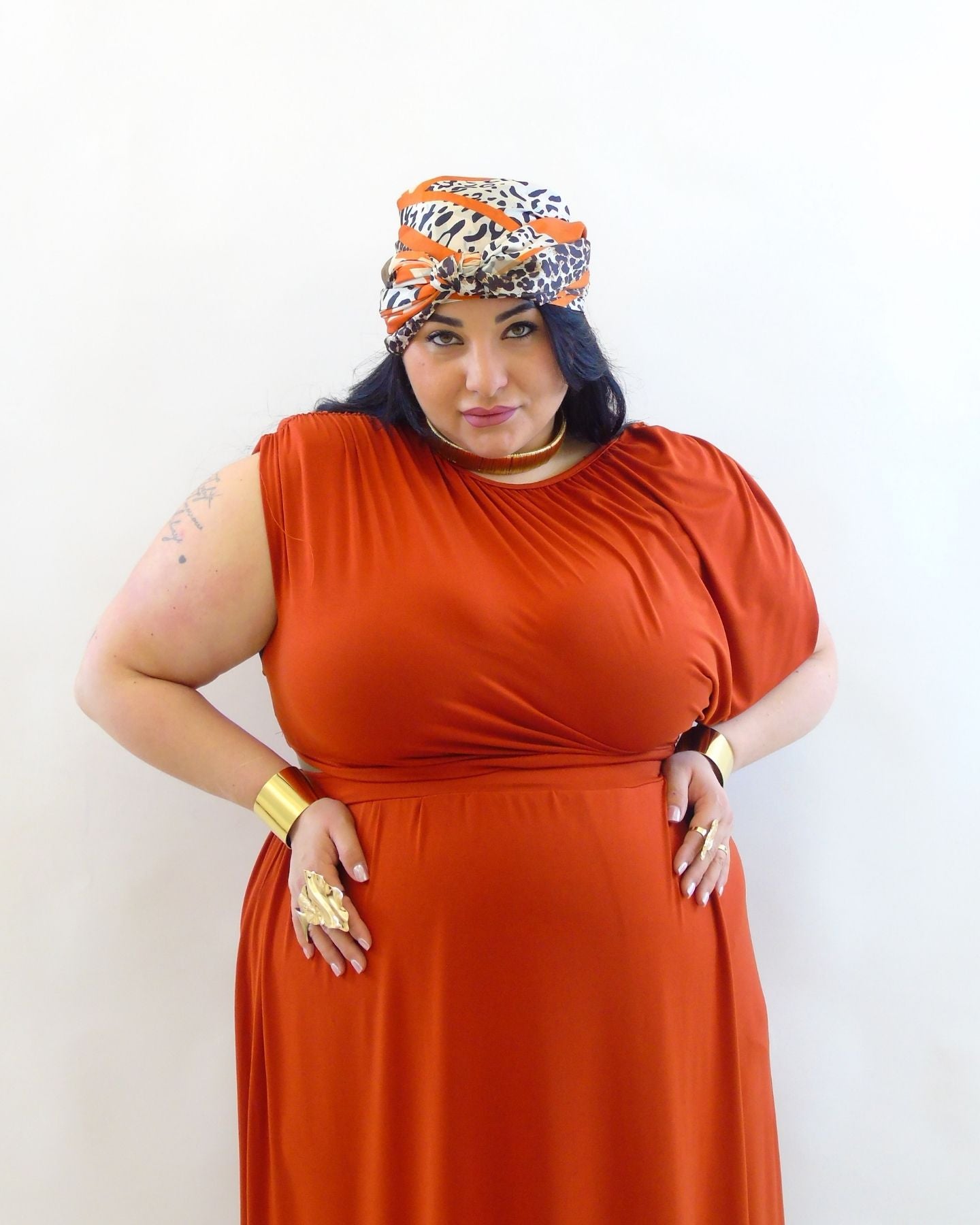 Coordinato gonna ampia 8967