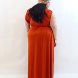 Coordinato gonna ampia 8967