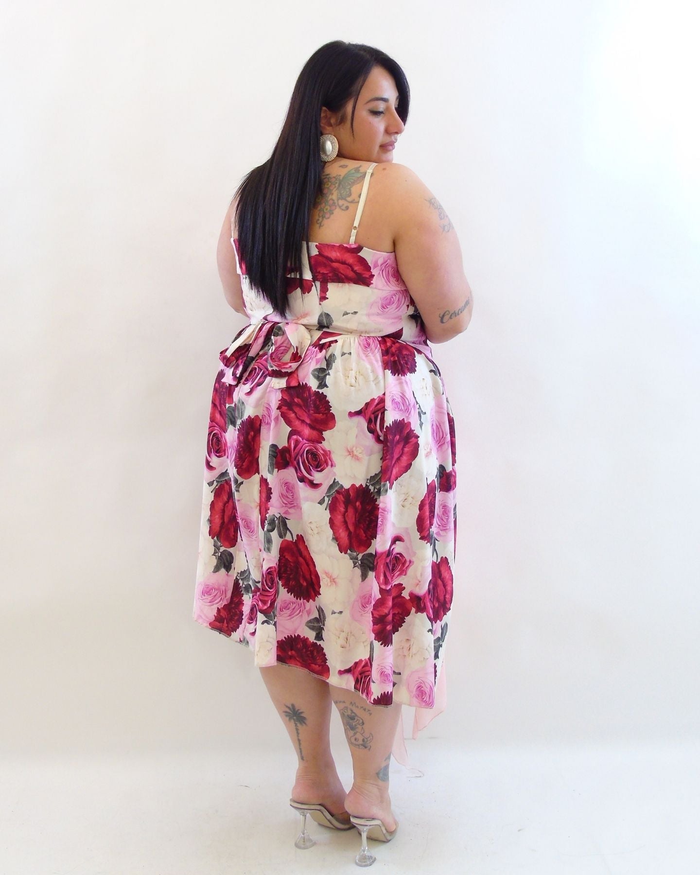 Abito rose bambolina 124101
