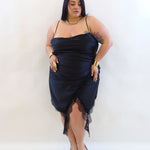 Abito satin 124291