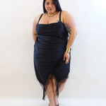 Abito satin 124291