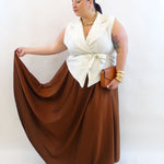 Abito satin 17011