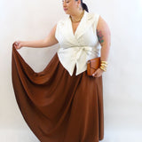 Abito satin 17011