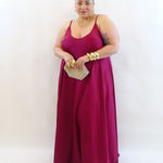 Abito satin 17011