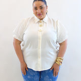 Camicia plisse 899511