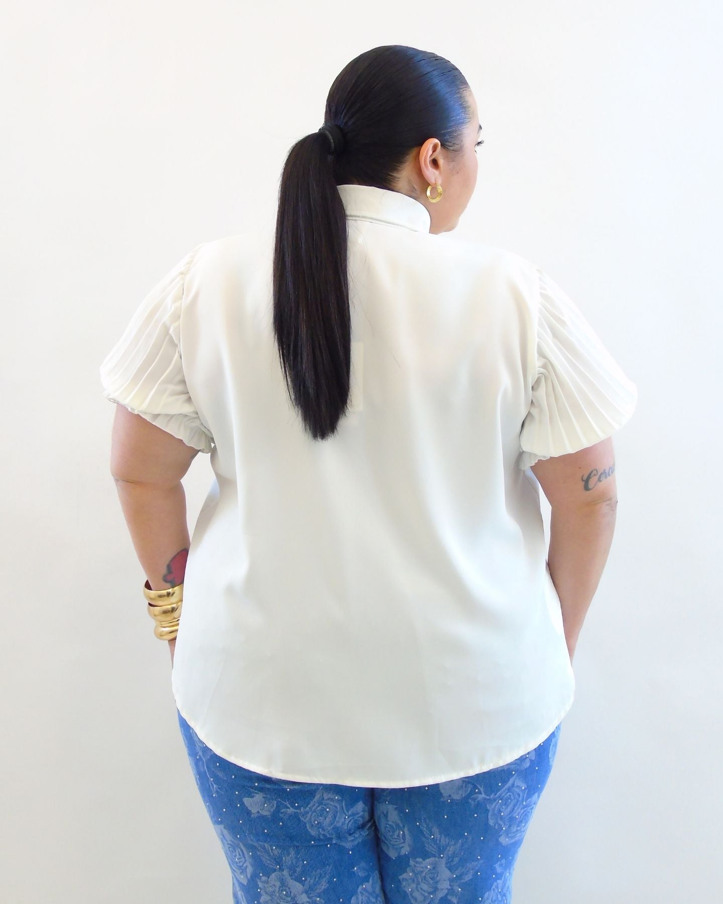 Camicia plisse 899511