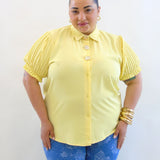 Camicia plisse 899511