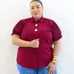 Camicia plisse 899511