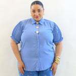 Camicia plisse 899511