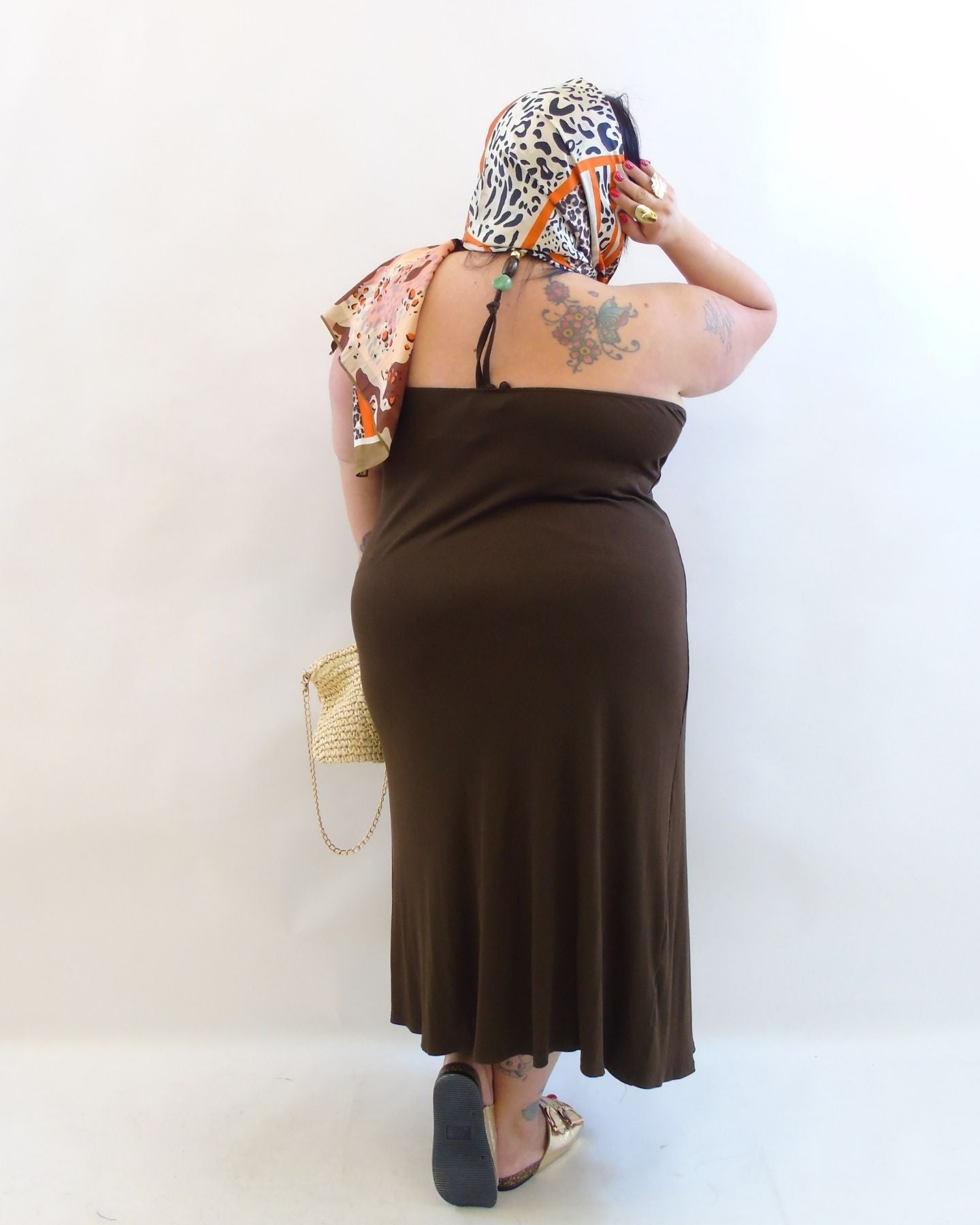 Abito costine pietre 28937