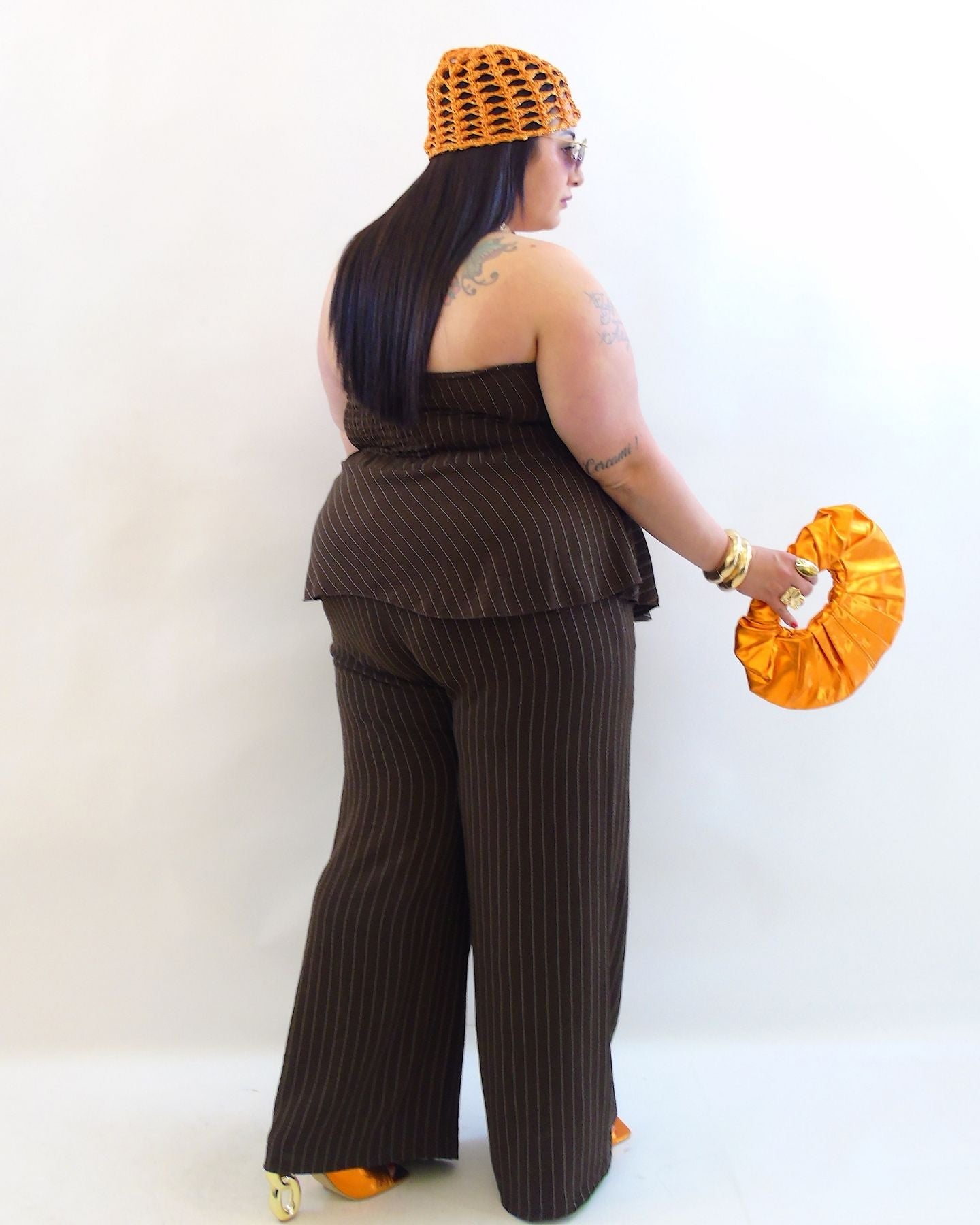 Coordinato gessato 25267