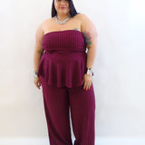 Coordinato gessato 25267