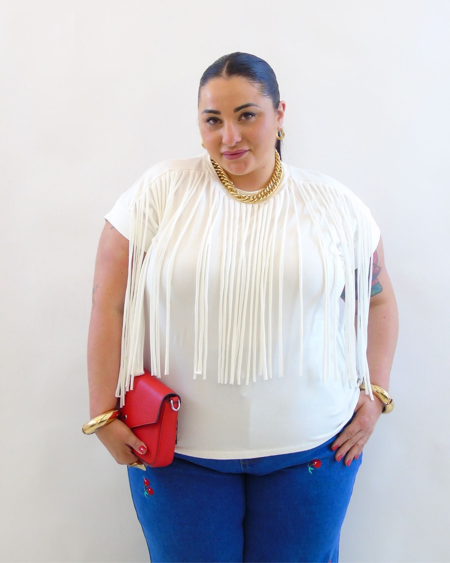 Maglia frange 114921