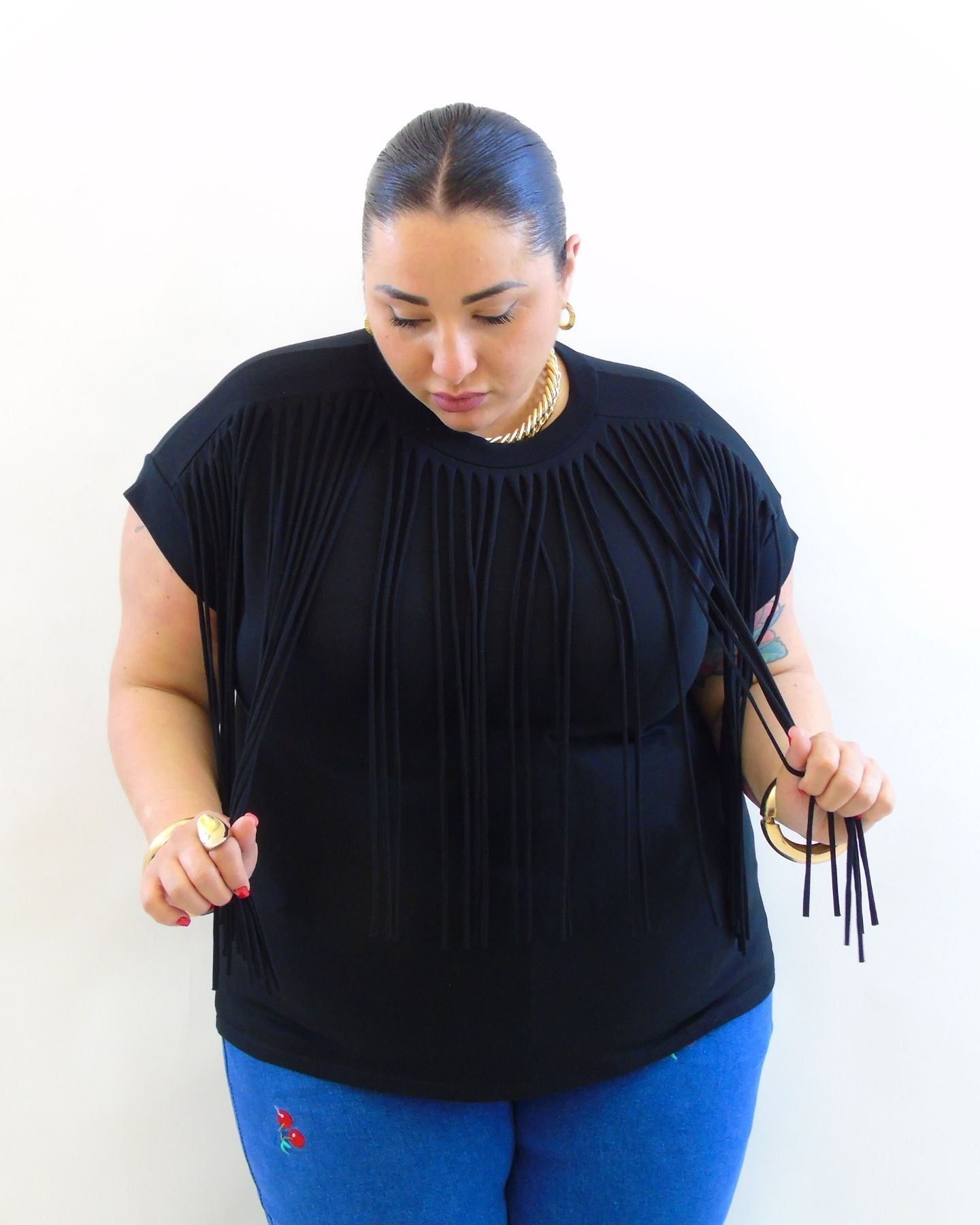 Maglia frange 114921
