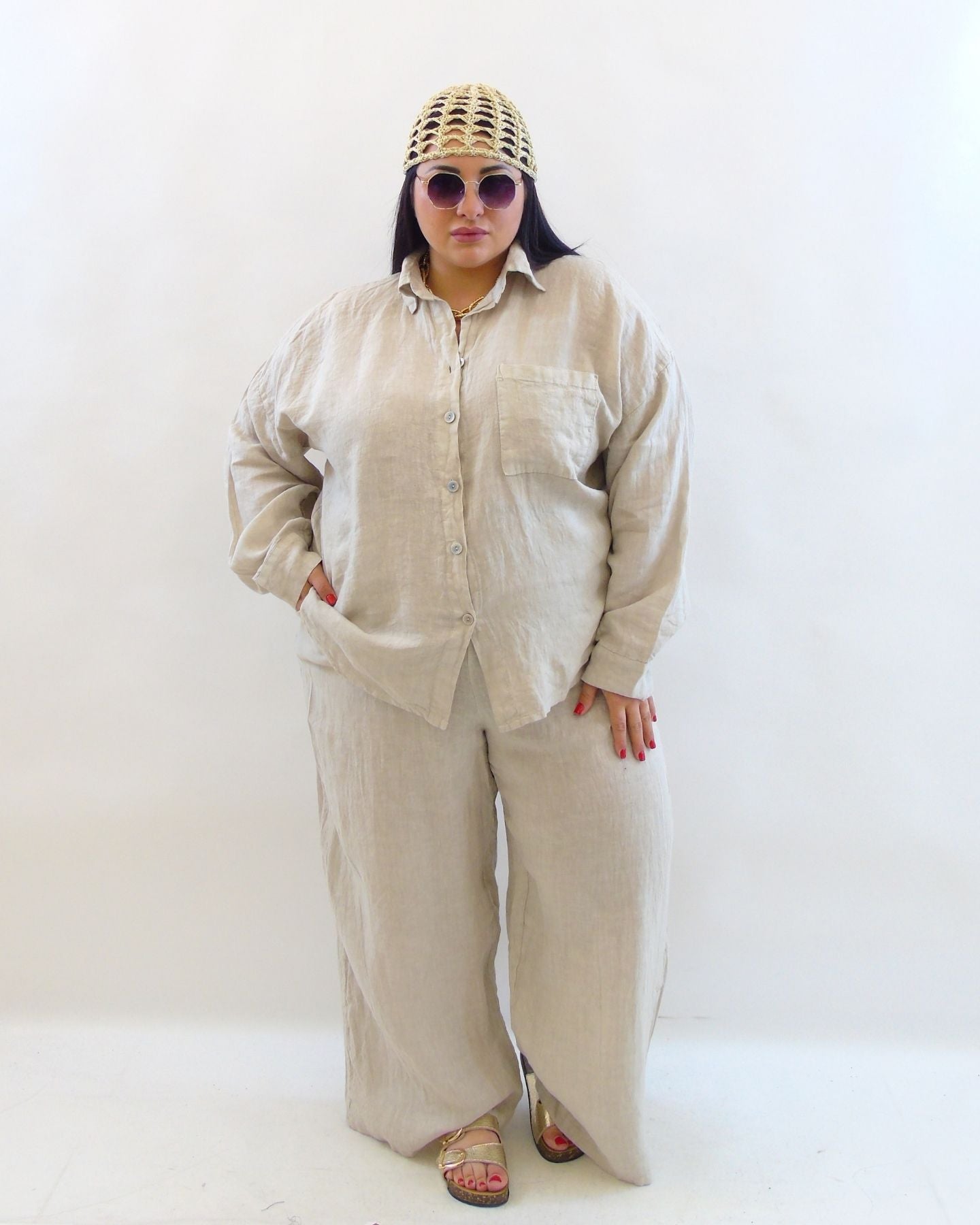 Coodinato in lino 268161