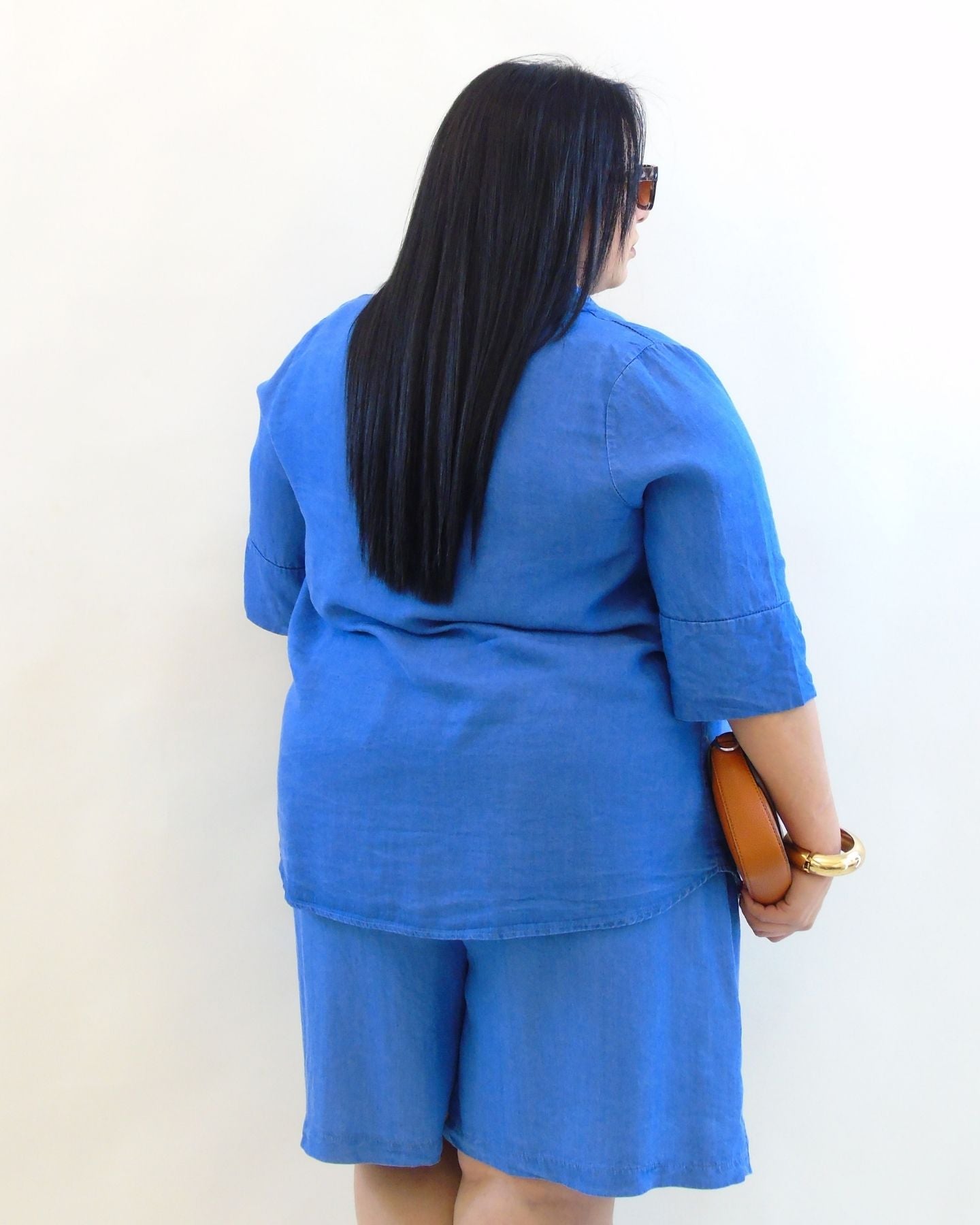 Coordinato comodo in jeans 2697