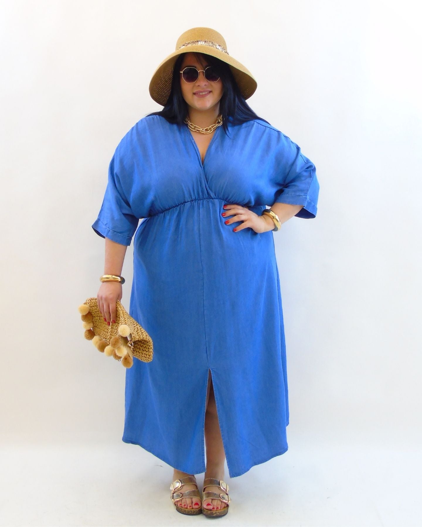 Abito in jeans comodo 1367