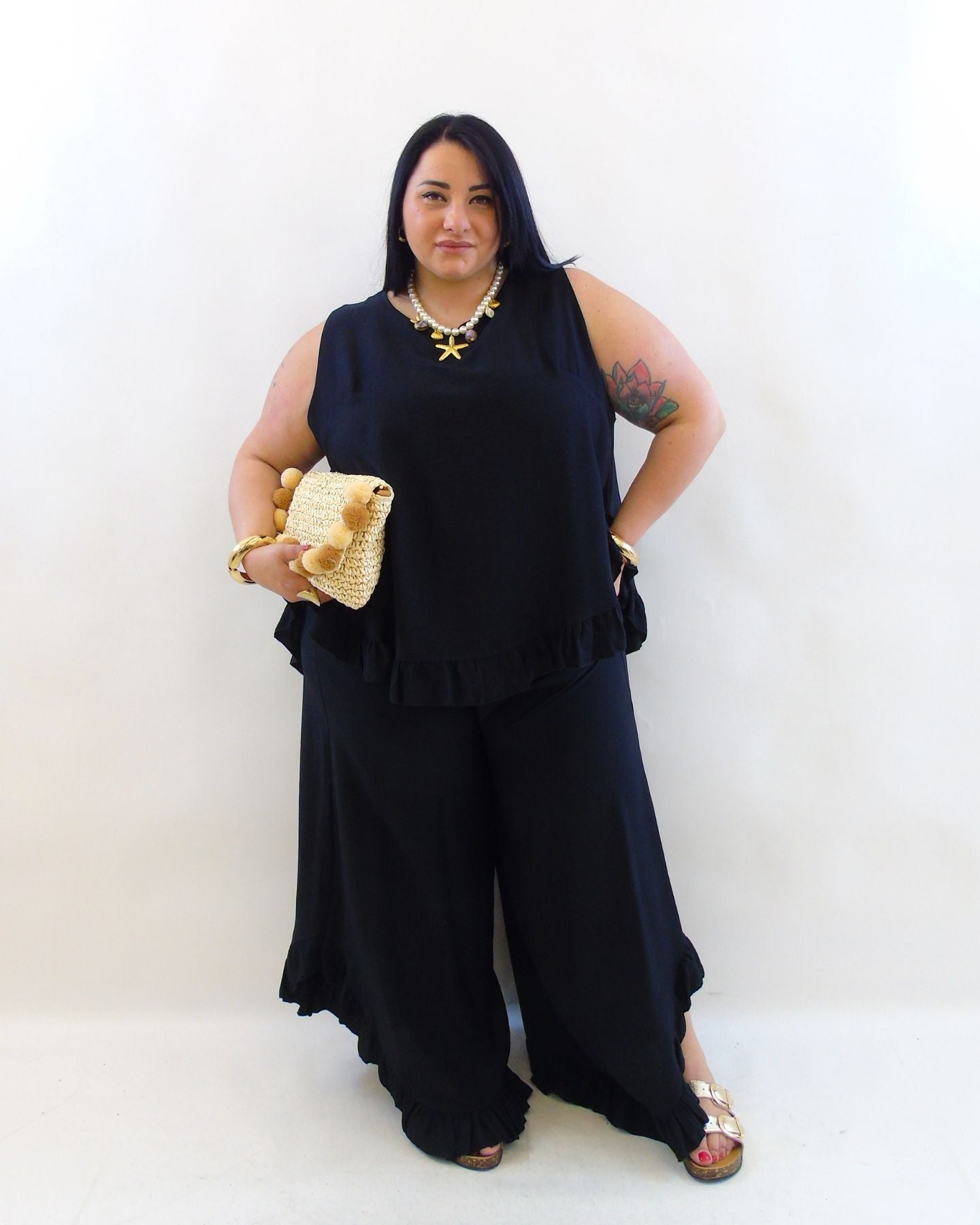 Coordinato rouche 124322