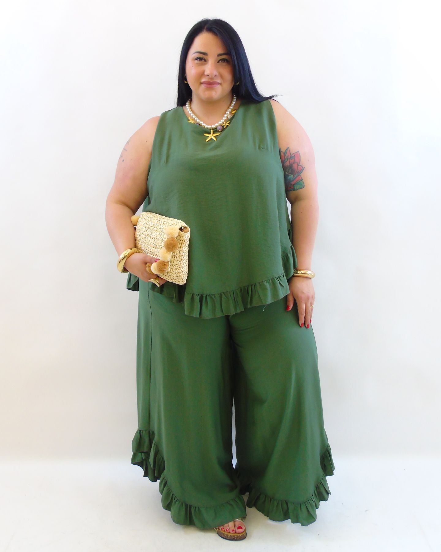 Coordinato rouche 124322