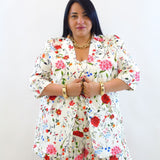 coordinato 3 pezzi flower