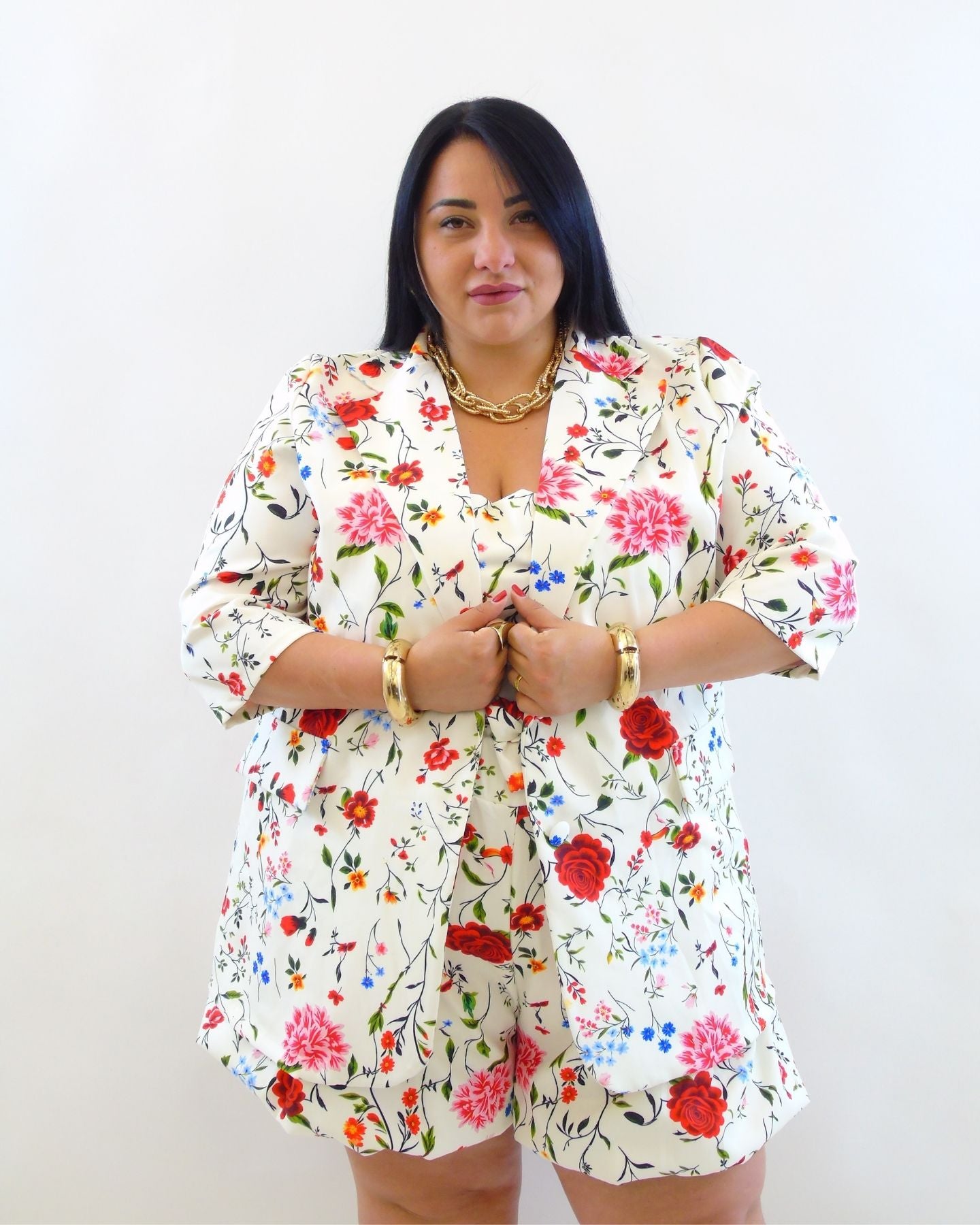 coordinato 3 pezzi flower