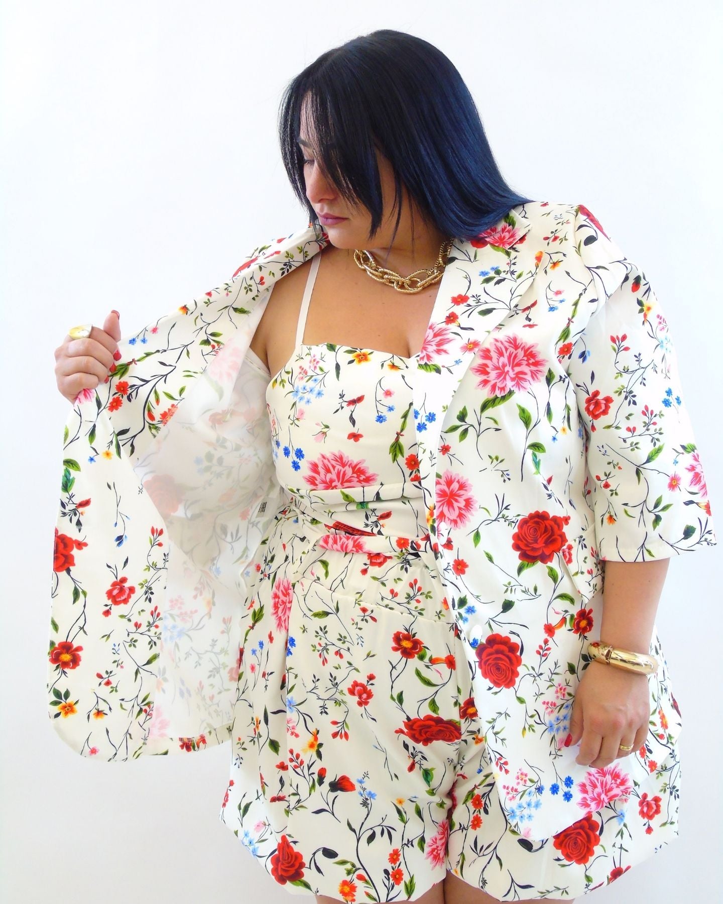 coordinato 3 pezzi flower