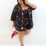 coordinato 3 pezzi flower