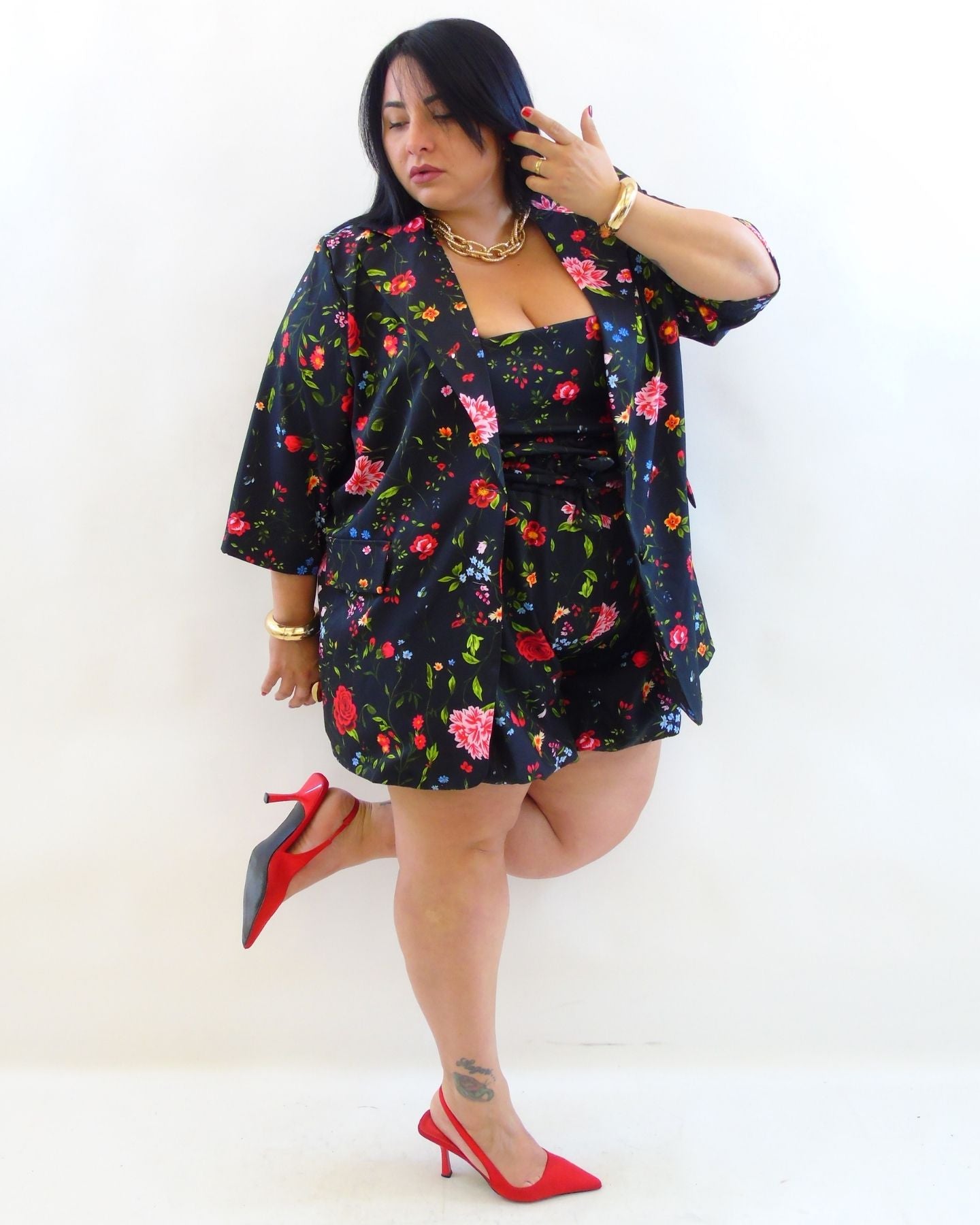 coordinato 3 pezzi flower