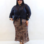 Gonna animalier 245031