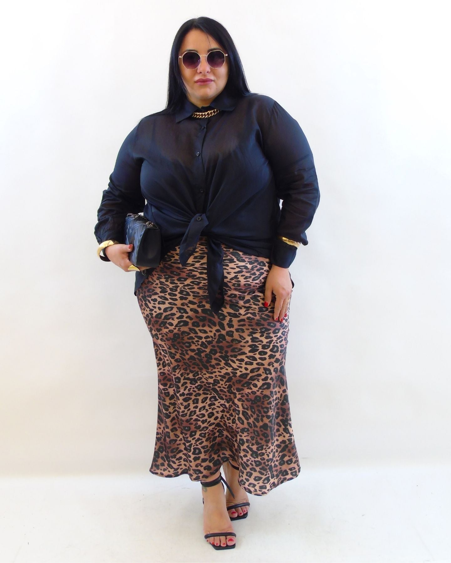 Gonna animalier 245031
