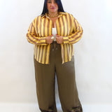 Camicia righe organza 11219