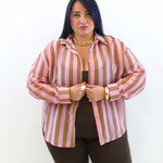 Camicia righe organza 11219