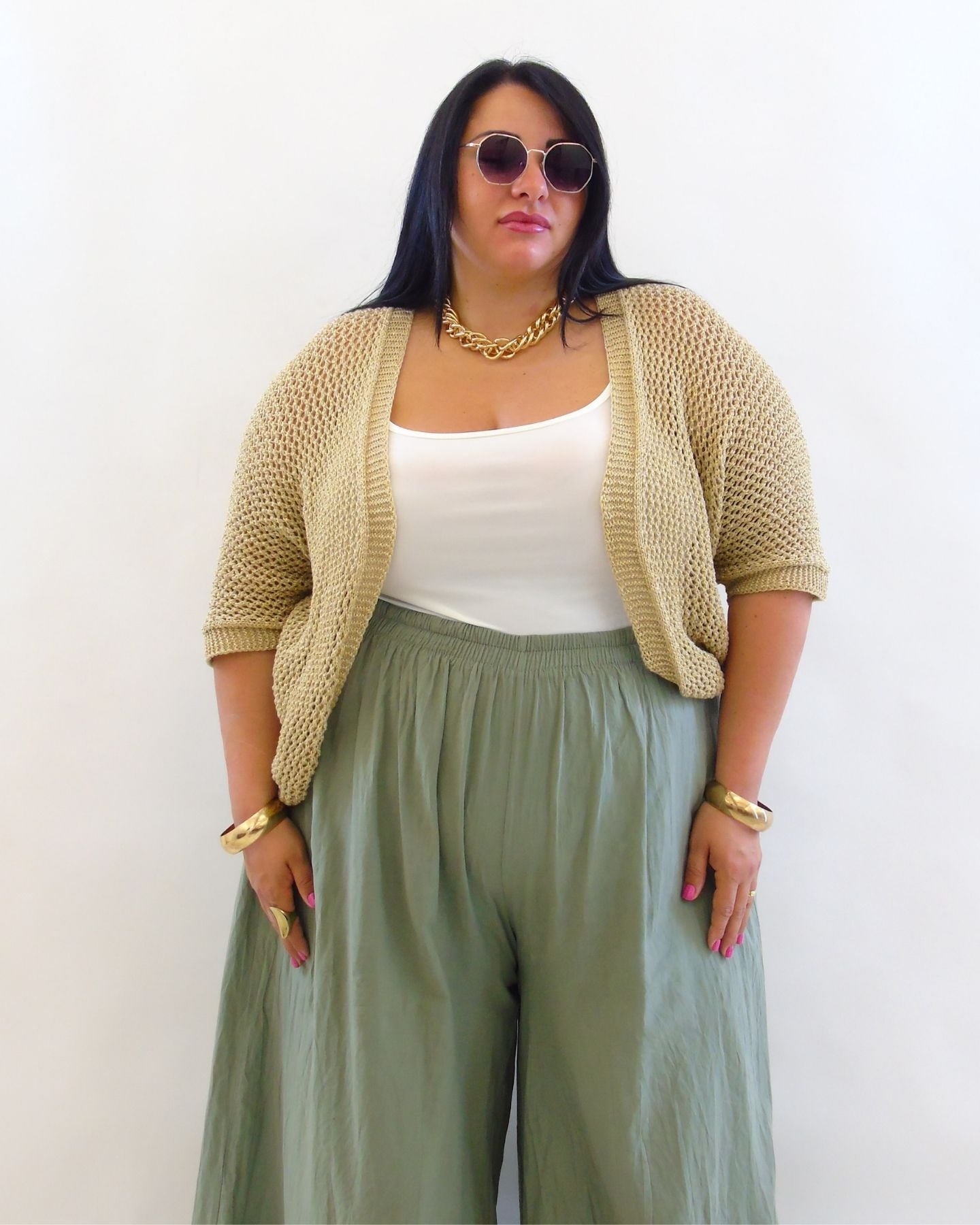 Cardigan in filo 3573