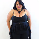 Top corsetto balze 003456