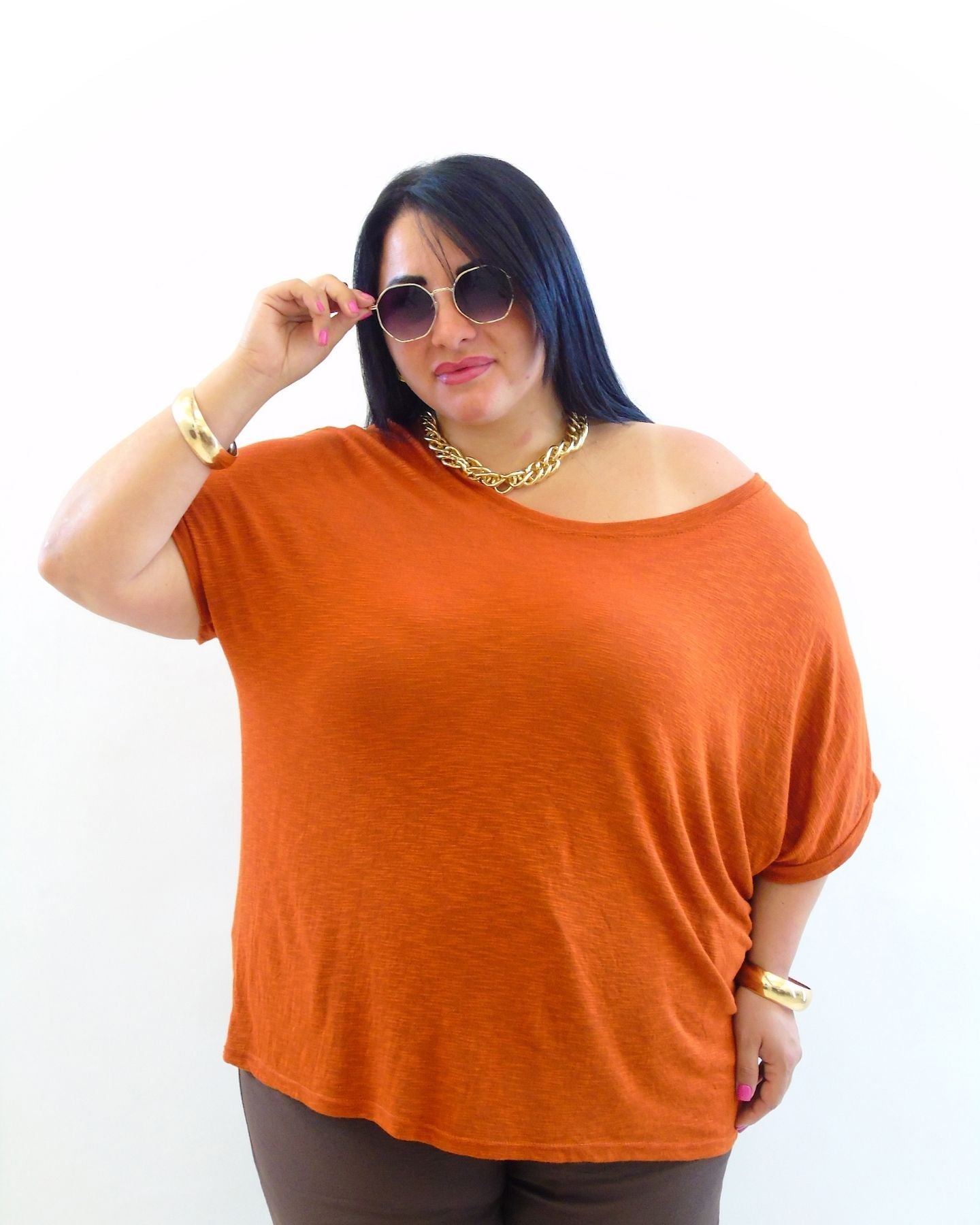 Blusa leggera basic